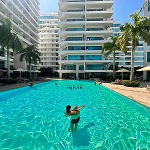  Apartamento Playa Boquilla-morros- Apto Cerca Americas Dentro De H Sonesta Colombia
